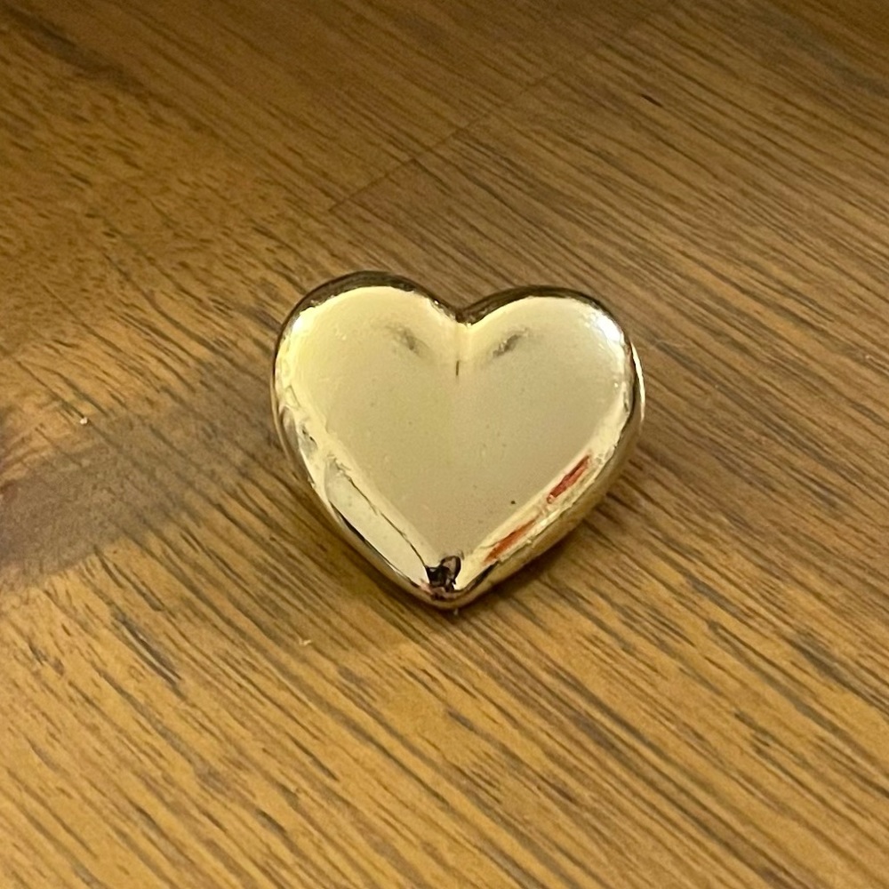 Vintage Heart Brooch Pin Valentines Day
